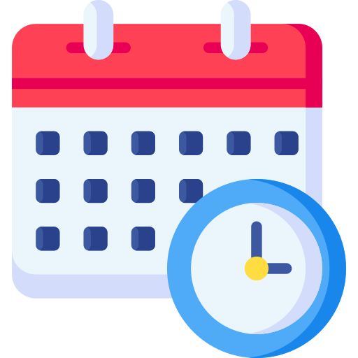 Date difference calculator icon